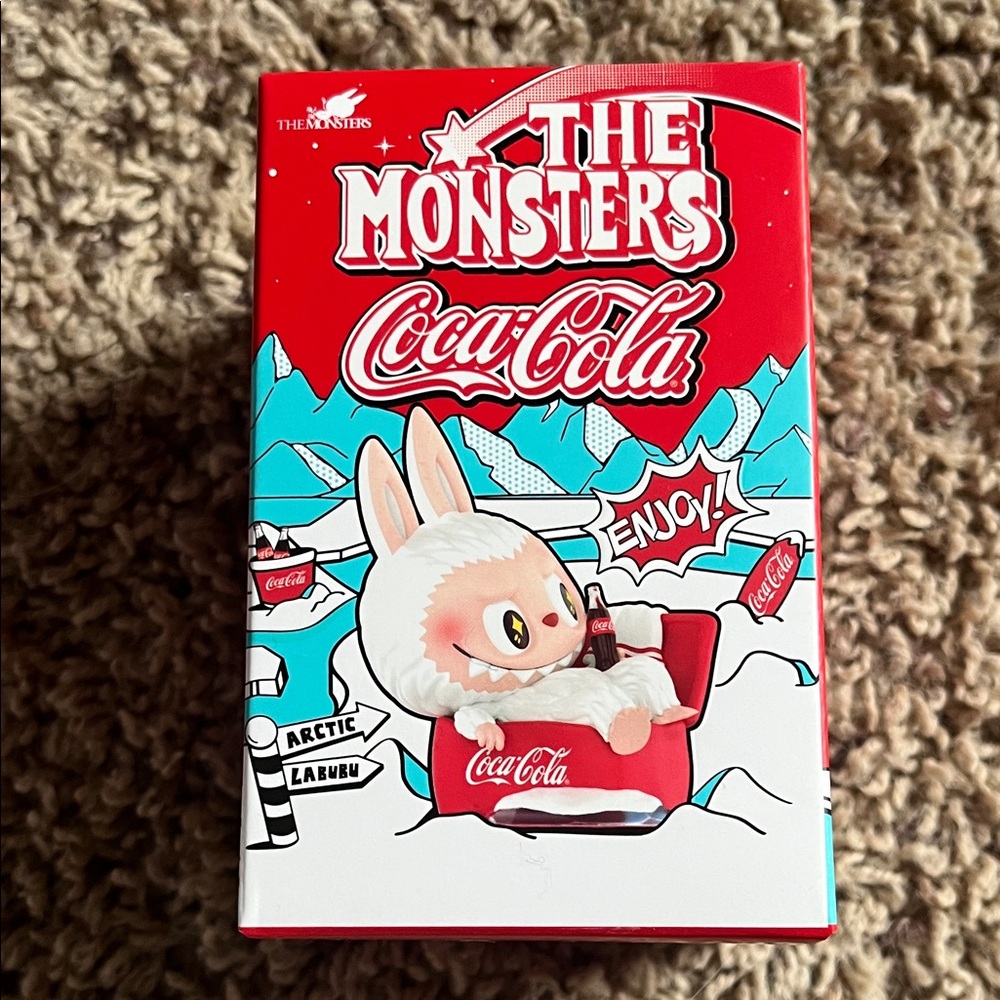 Coca-Cola The Monsters Action Figure - Red and White